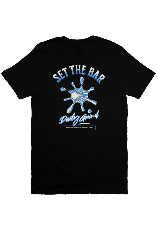 Set The Bar T shirt (Born to Lead) Black