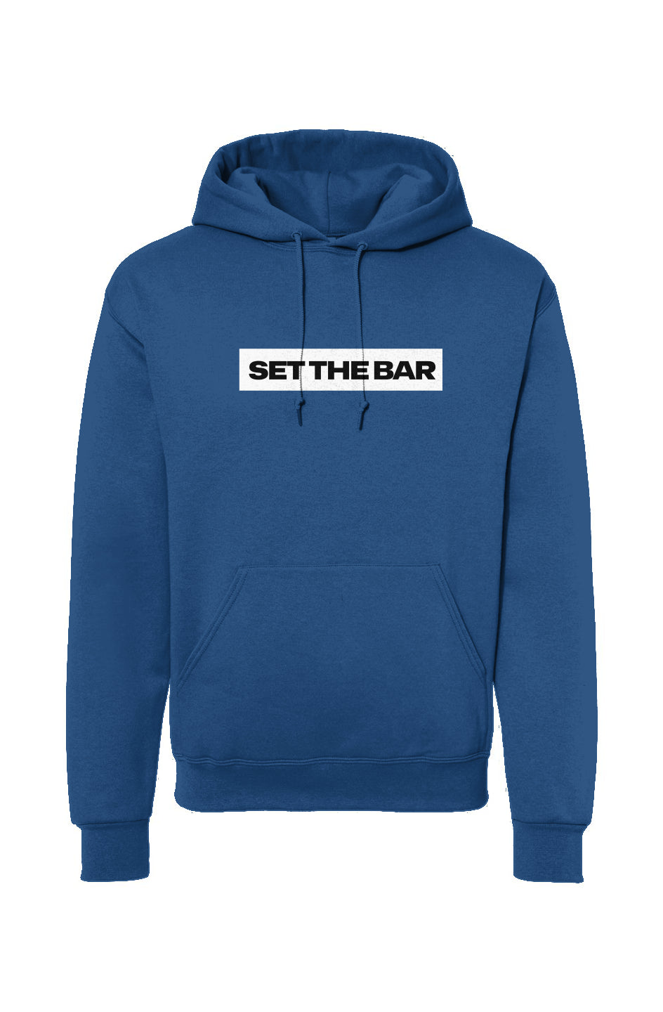 Set The Bar Big Patch Hoodie Royal