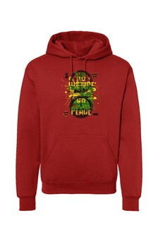 Set The Bar Hoodie (No Justice No Peace) Red